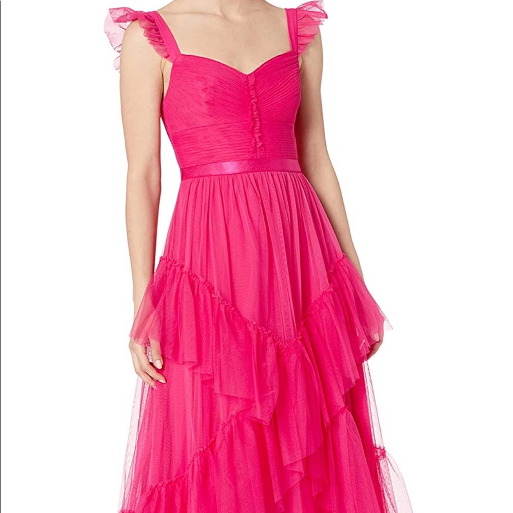 BCBG tulle gown